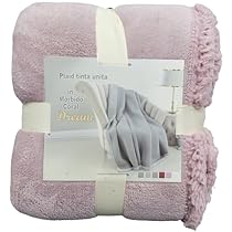 Lingerie Shop Plaid Coperta Di Pile Misura 155×200 cm Vari Colori e Fasntasie, Plaid Pile Coperta Morbidissima e Calda Letto Una Piazza e Mezzo (Fantasia 2)