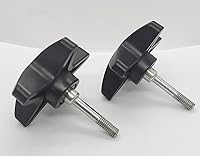 Vista 4 de Pomo de rodillo, perilla de ajuste de altura del rodillo, piezas de repuesto para andador Vibe con número de serie JN, perilla con tornillo