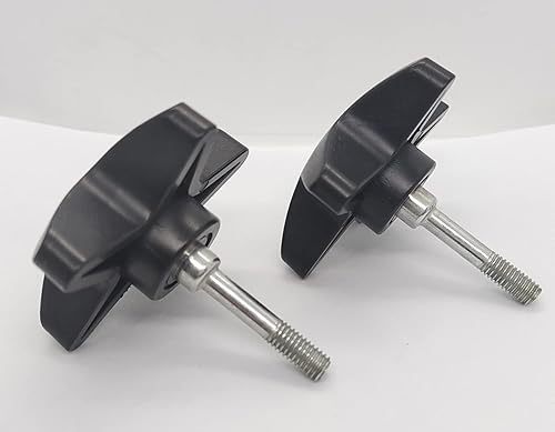 Miniatura 4 de Pomo de rodillo, perilla de ajuste de altura del rodillo, piezas de repuesto para andador Vibe con número de serie JN, perilla con tornillo para