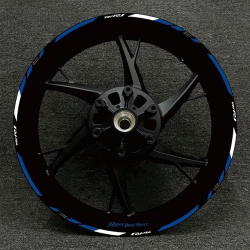 Autocollants réfléchissants roue Yamaha YZF R1 au design exclusif