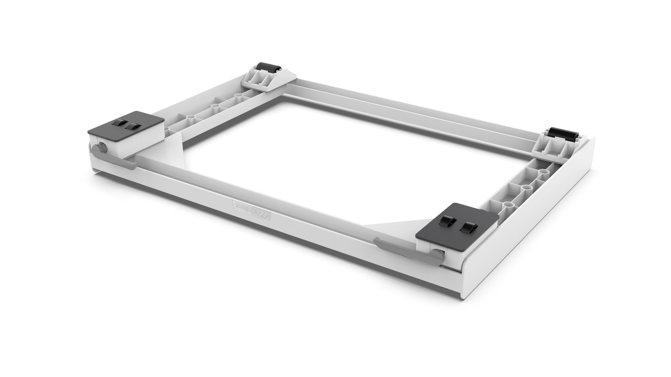 Meliconi Base Move SLIM podkładka antywibracyjna z kołami i hamulcami, do pralek lub suszarek SLIM, 250 kg, biała