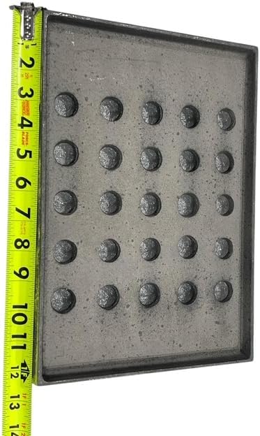 Ashley Stove Grate #41 (AY005252R / 5252R) – Cast Iron Square Replacement Grate for Ashley Model C62 (12-1/2" x 9")
