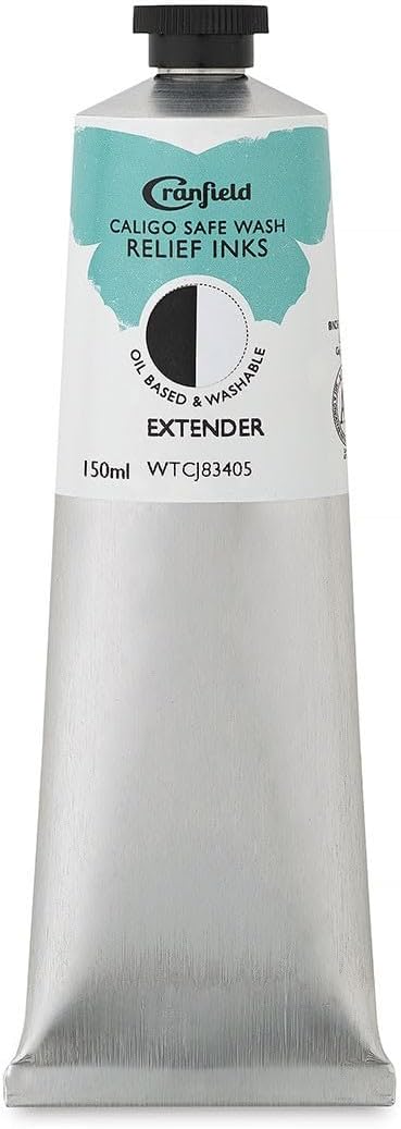Cranfield Caligo, Safe Wash Relief Ink, 150ml Tube, Extender, WTCJ83405