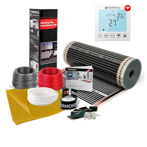 Kit complet de chauffage au sol infrarouge avec film chauffant 140W/m²