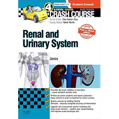 Crash Course Renal and Urinary System Updated Print + eBook edition