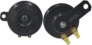 Klax Japanese Denso Set 2 Pieces Black Strong Sound 12V Model ND-012