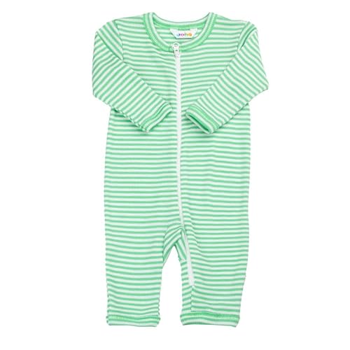 Joha Baby Mädchen Jungen Schlafstrampler Merinowolle/Seide, Größe:68/74, Farbe:Green