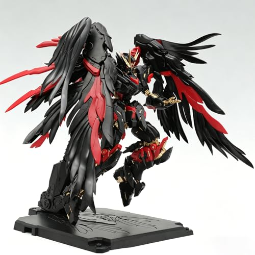 Image of Pipigirl Genuine License Plastic Model Action Figures Kits, Dark Angel Oberon, 8.66in Mecha Model, 1:100 Collectible Easy to Assemble Action Figures