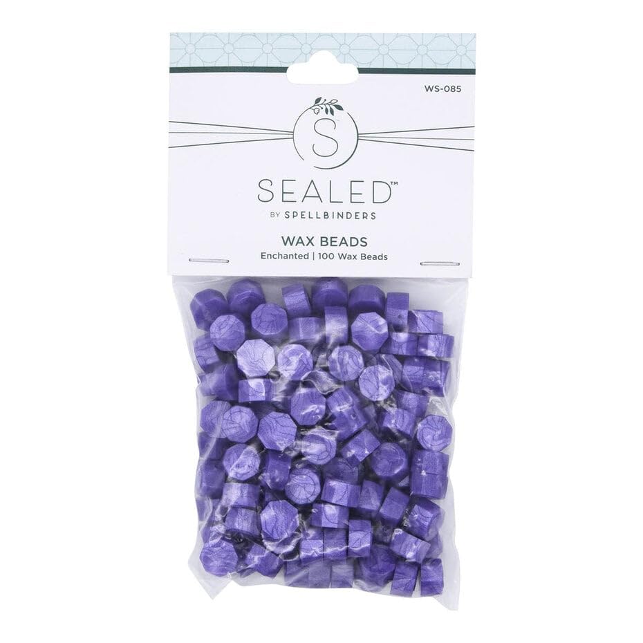 Cuentas de cera Spellbinders multicolor para lacrar de la colección The Sealed Collection