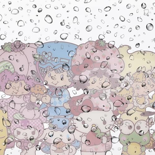 Bioworld Hello Kitty X Strawberry Shortcake Character Print 3-Piece Cosmetic Set4