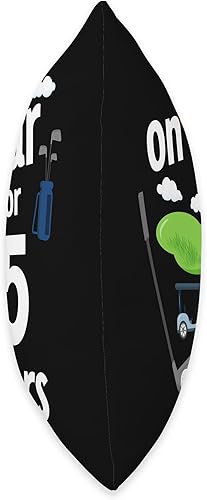 Miniatura 2 de On Par 5th Birthday Golf Player Theme 5 Year Old B-Day Throw Pillow, 16x16, Multicolor