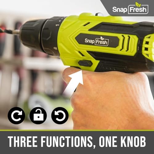 SnapFresh 20V Cordless Drill Set - image 8