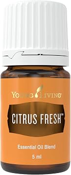 Young Living Citrus Fresh Essential Oil Blend | 5 ml | Bright Citrus Aroma with Orange, Grapefruit, Mandarin, Lemon & Spearmint | Essential Oil Blend for Diffusers, Aromatherapy & Everyday Use