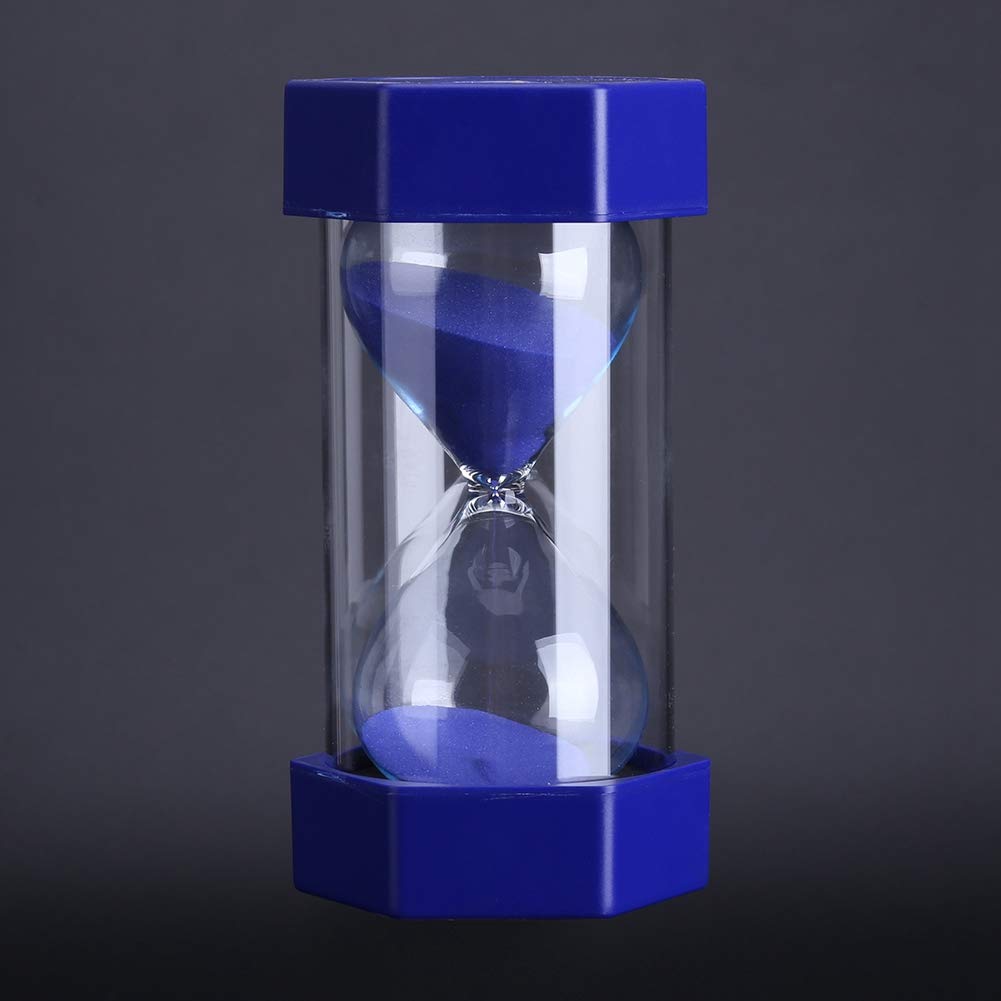 PRETYZOOM Clessidra Minuti Plastica Forma Timer Di Sabbia Per Giochi Cucina e Decorazioni Per La Casa Sicuro e Maneggevole