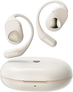 ساوند بيتس سماعات اذن لاسلكية مفتوحة من جو فري 2 بصوت عالي الدقة صوت جهوري معزز للسائق 16.2 ملم رياضية بلوتوث 5.3 وخطافات ثابتة سماعة متعددة النقاط للجري والتمرين ودعم التطبيق أسود