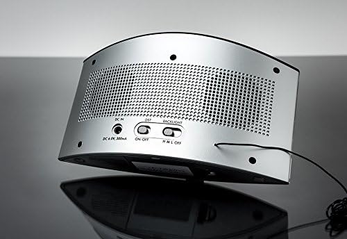 Sharper Image Sound Soother White Noise Machine back view