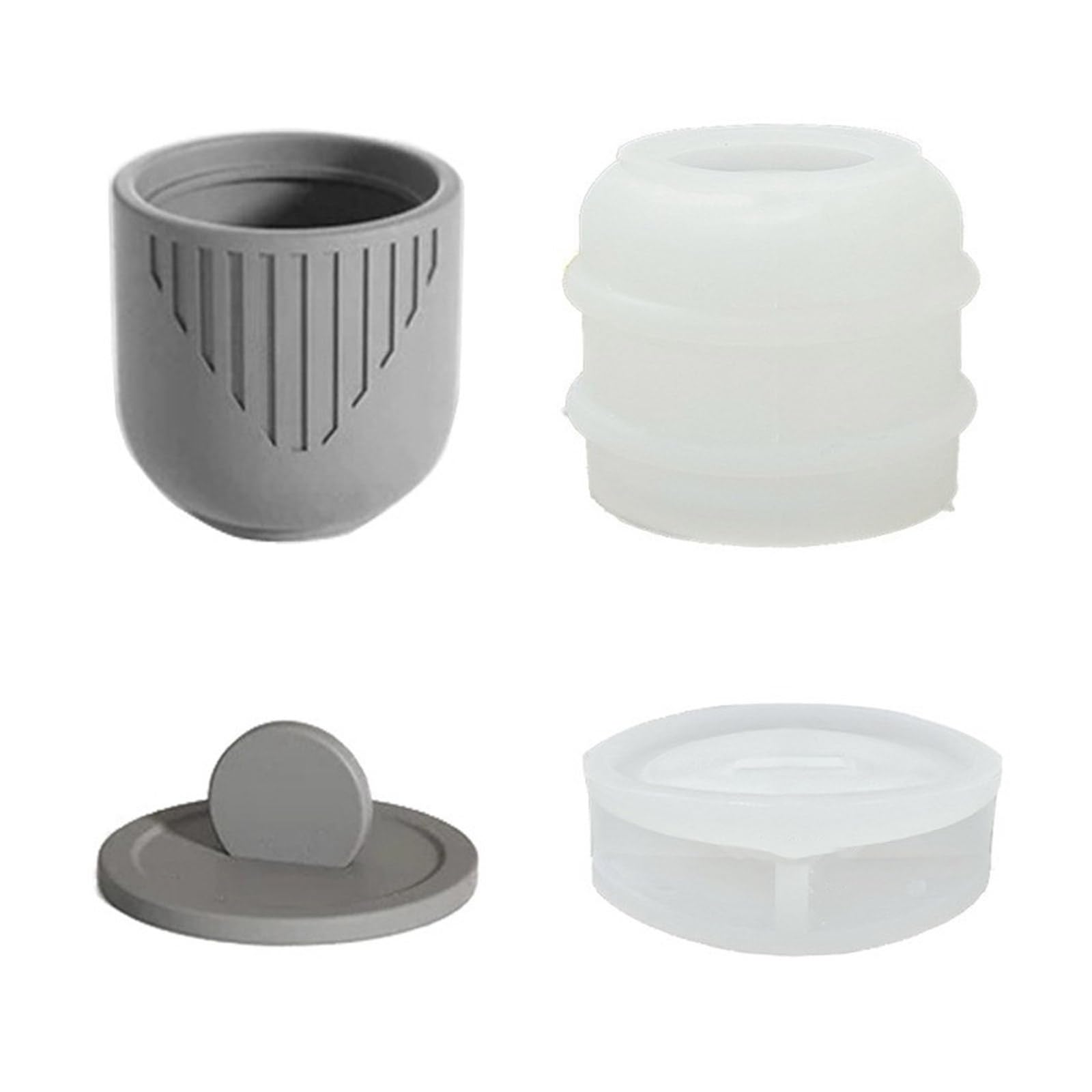 Moules en silicone Morain : démoulage parfait sans casse pour vos bocaux en plâtre et résine