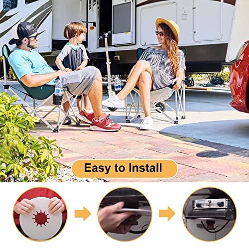 5Th Wheel Hitch Lube Plate 10-Inch Diameter For Rv Trailer Camper #TOP6