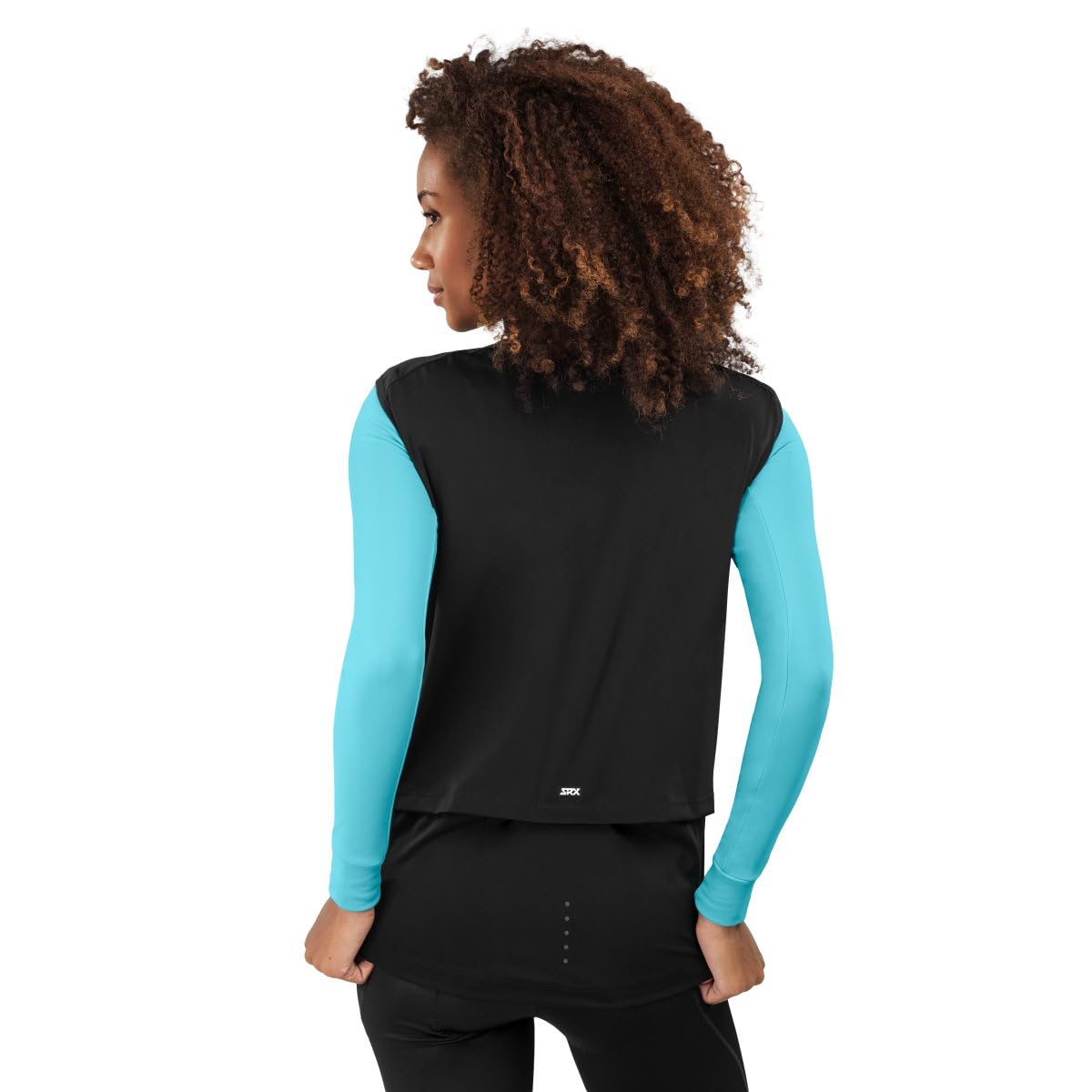 SIROKO Chaleco cortavientos lluvia ciclismo SRX Layer-W Negro