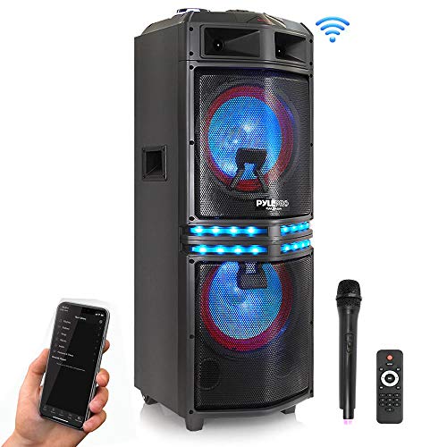 Wireless Portable PA Speaker System 500 W Battery Powered Rechargeable Sound Speaker and