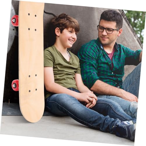 Planche de skateboard vierge facile à peindre pour création DIY