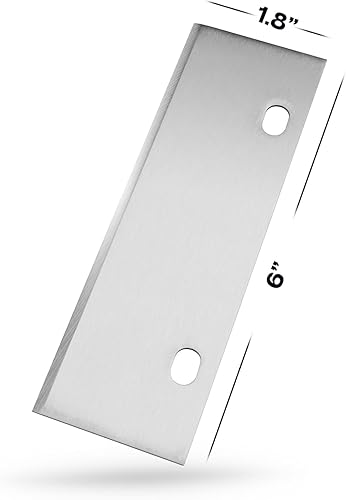 Miniatura 2 de Cuchillas de repuesto para rascador de parrilla, cuchillas de parrilla resistentes, cuchillas de parrilla para cocina comercial al aire libre,