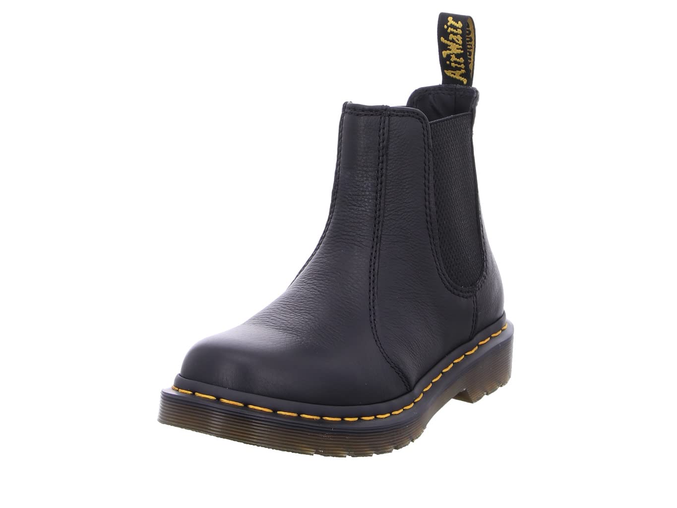 Dr Martens Para Mulher. 30698001 Botas De Couro 2976 Virginia Preto (40), Plano, Nenhum, Casual-image