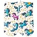 Produktbild cosey  1 Paar Sneaker Socken  Star Unicorn Design  Einheits-Größe 33-40