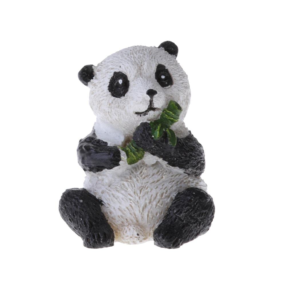CALANDIS 3Xresin Panda Fairy Garden Ornament Miniature Bonsai Terrarium Home Decor #3 | Statues & Lawn Ornaments | Garden Dacor| Yard, Garden & Outdoor Living | Home & Garden-image-48