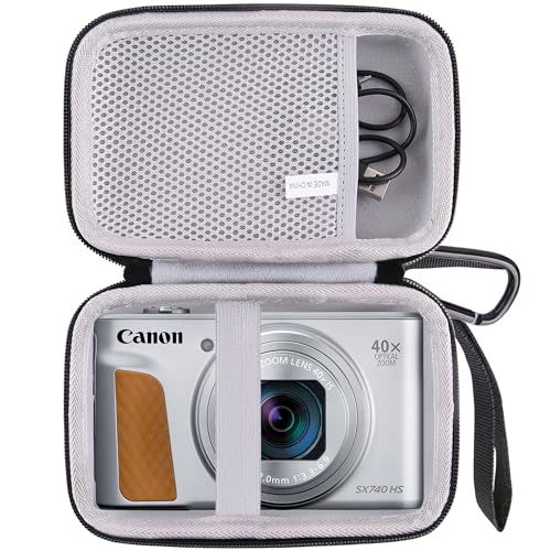 Funda rígida EVA compatible con cámaras Canon PowerShot miniatura 1