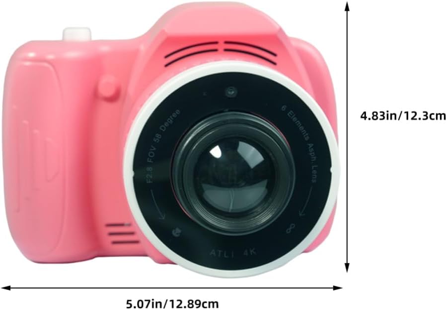 Camera Projector Portable Video Camera with Music Photo Ideal for Children's Photography Camping