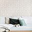 Beige and White