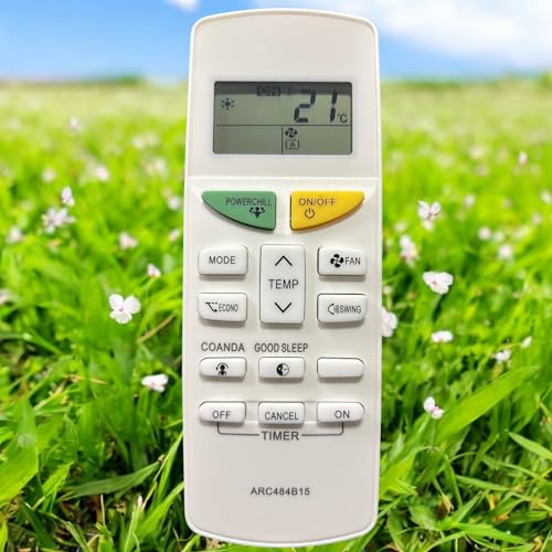 Image of Air Conditioner Remote Compatible with /Replacement for Dalkin Ac Remote | Model -ARC484B15 | Match with Your Existing Remote Before Placing The Order | Exactly Same Will Only Work
