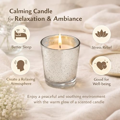 Hosley Set of 24 Silver Mercury Filled Glass Votive Candles. Ideal Gift for Weddings, Bridal Showers, Parties, Home Decor, and Special Events by Hosley - Image 6