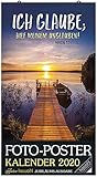  Foto-Poster-Kalender 2020: Jubiläums-Kalender zum Aufhängen