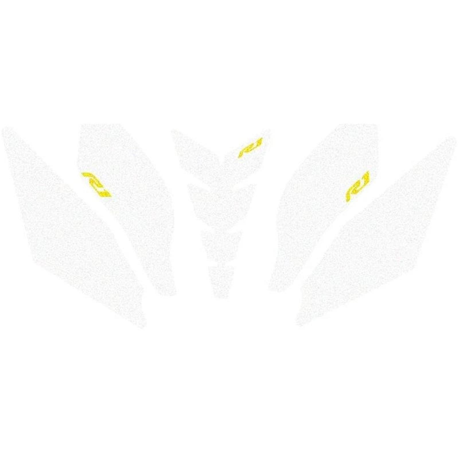 Dtsgcx White4 Motorcycle Side Fuel Tank Pads Protector Stickers Grip Traction Pad For Yamaha Yzf R1 R1m Yzfr1 2015-2021(White4)