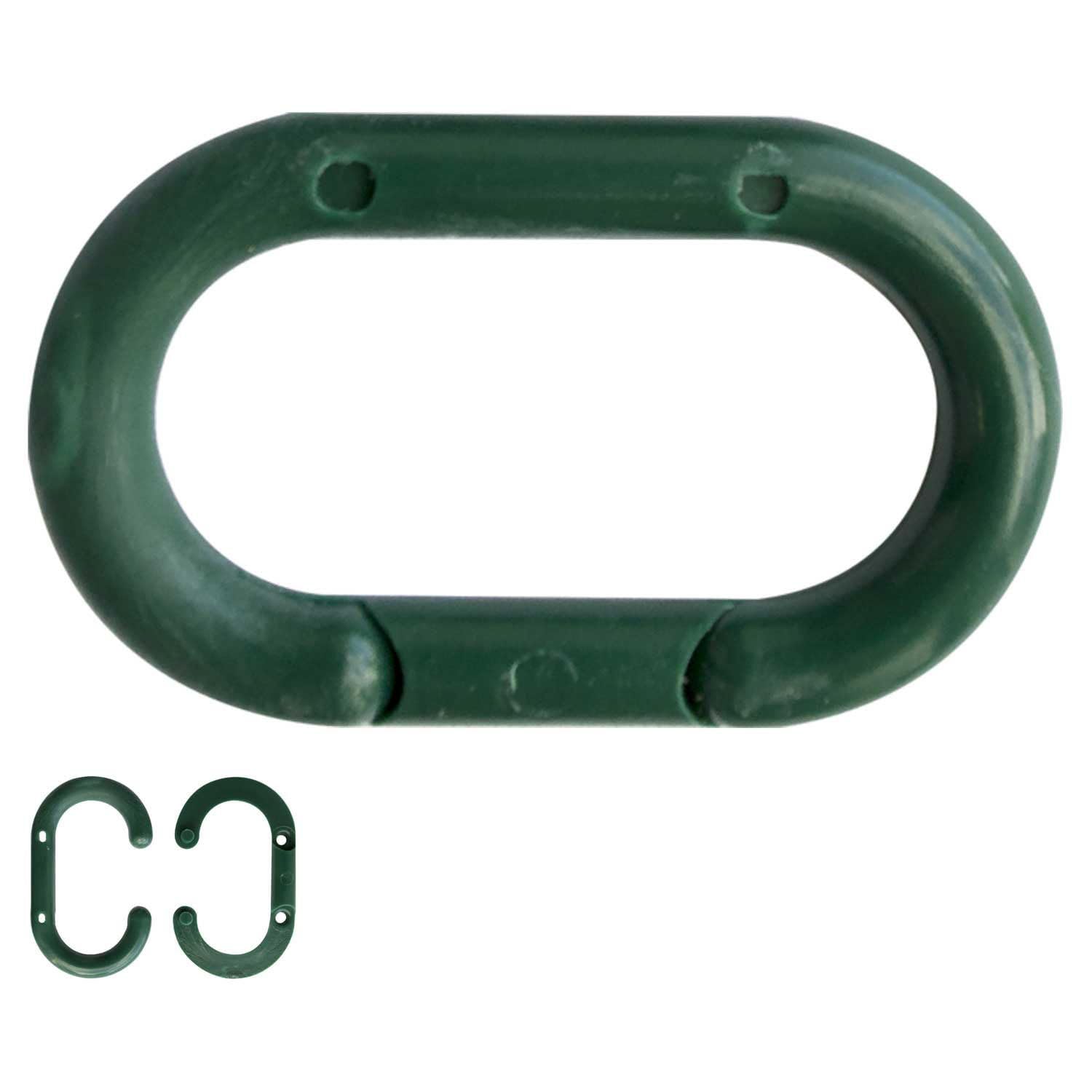 Heavy Duty Master Link by Mr. Chain – 12"L x 9"W x 1"H, Acetal, Green, Model 51754-10