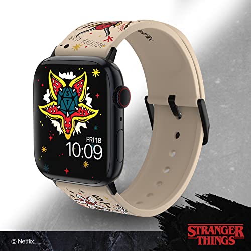 Stranger Things – Hellfire Club Smartwatch Band - Officially Licensed, Compatible With Every Size & Series Of Apple Watch (Watch Not Included) #TOP1