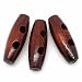 Rockin Beads 50 pack Toggle Sewing Wood Toggle Buttons 1-1/4x1/2" Chery Oval