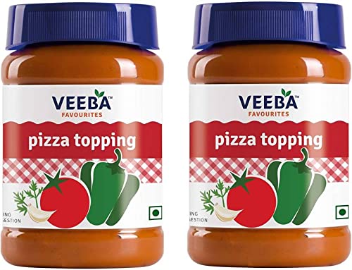 VEEBA Pizza Topping 280 Gram Pack Of 2 560 g (Pack of 2)