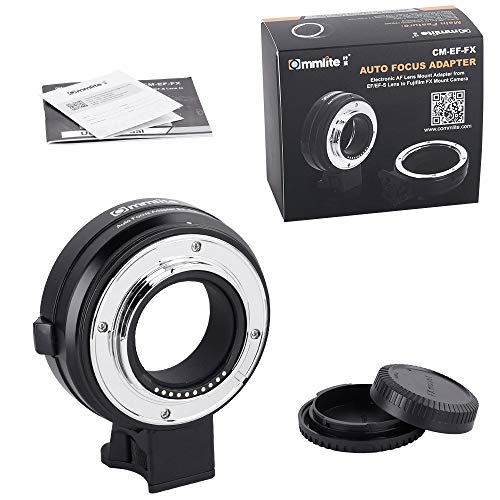 Commlite Cm-Ef-Fx Auto Focus Lens Mount Adapter For Canon Tamron Sigma Lens To Fujifilm Fx Mirrorless Camera X-T100 X-T20 X-T3 X-H1 X-A5 X-T2 X-Pro2 X-T10 X-T1 X-E2 X-M1 X-E1 #TOP7