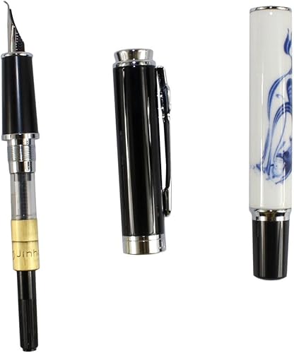 Miniatura 5 de Gullor Elegante pluma de caligrafía Jinhao 8802 Fairy con caja de regalo y cartuchos de tinta