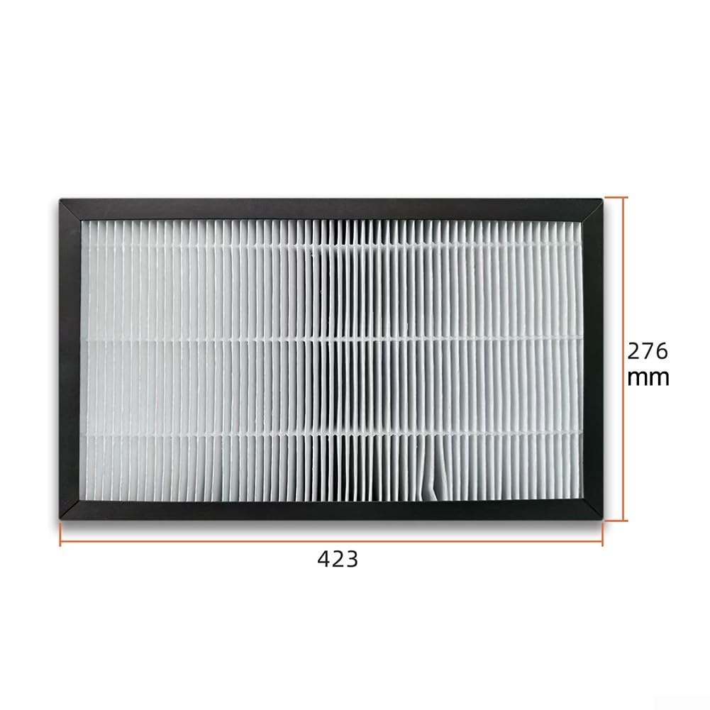 Sistema de ventilación de tres capas de purificación de aire, elemento de filtro de purificación de aire, juego de 3 piezas con Hepa para medios y carbón activado para conductos, control de calidad