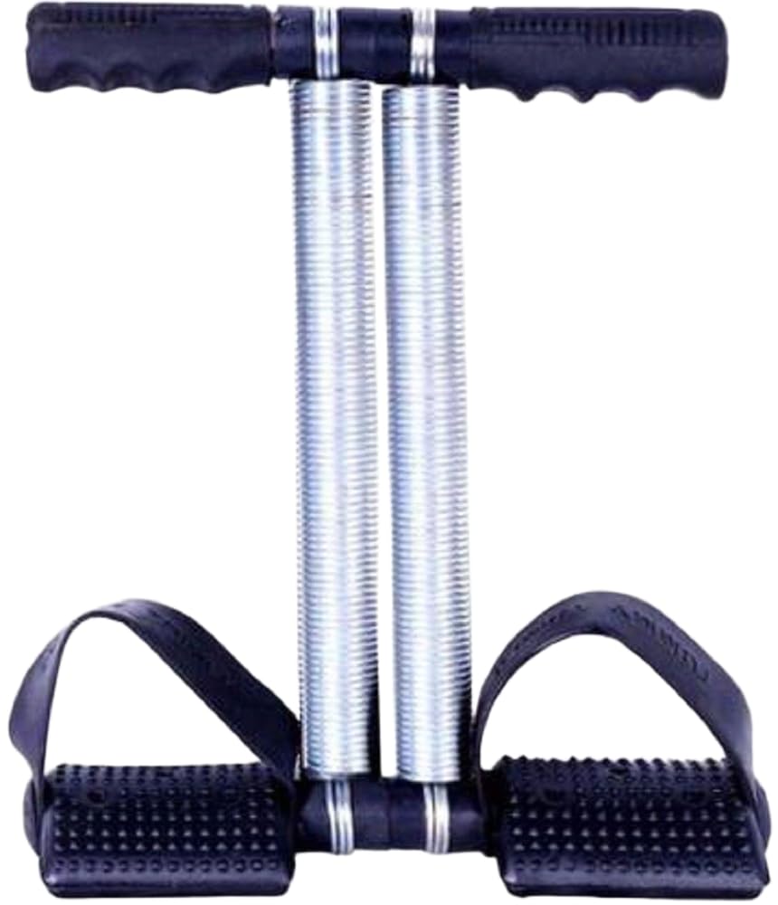 Dinetic Pure Steel Quality Double Spring Tummy Trimmer for Home Gym Ab Exerciser (Multicolor)-picture-34
