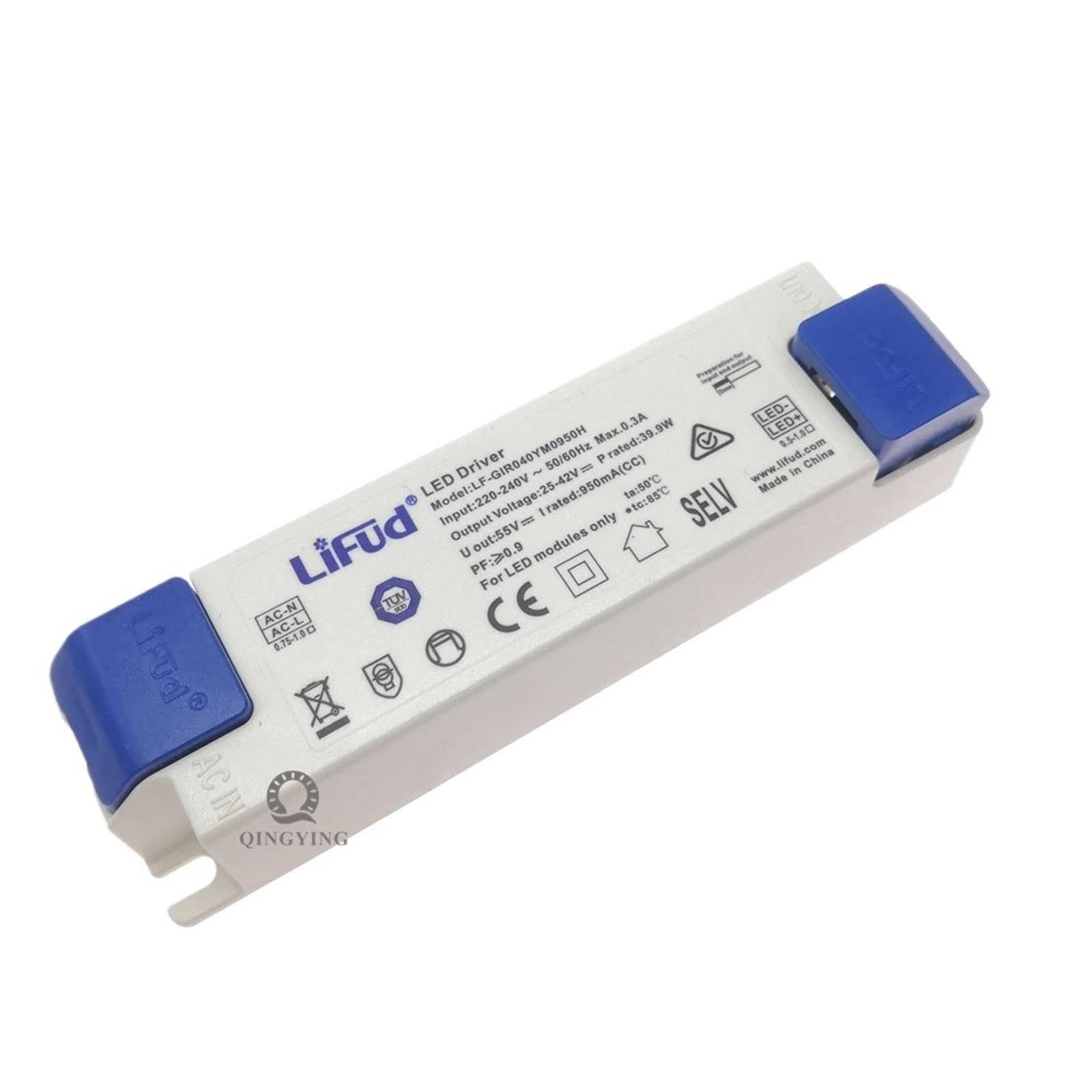 FCARUMIQP 1-5pcs LED Driver 30W-42W GIR040YM GIF040YS 800mA 850mA 900mA 950mA 1000mA 1050mA High PF Isolation Lighting(LF-GIR040YM0950H,2pcs)