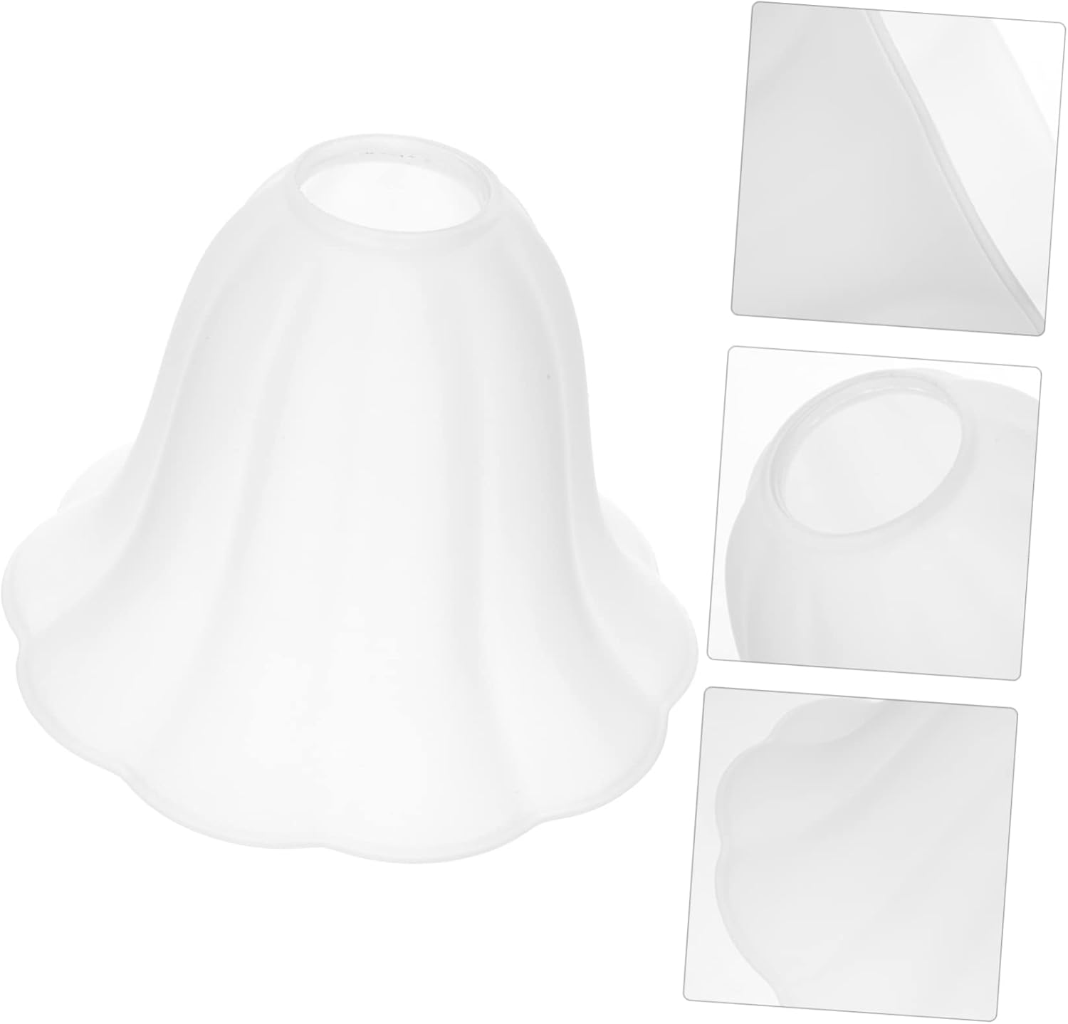 DOITOOL Retro Glass Lamp Shade Light Cover for Bedroom Living Room Dining Room and Office Durable Replacement Lampshade for Table and Wall Lights