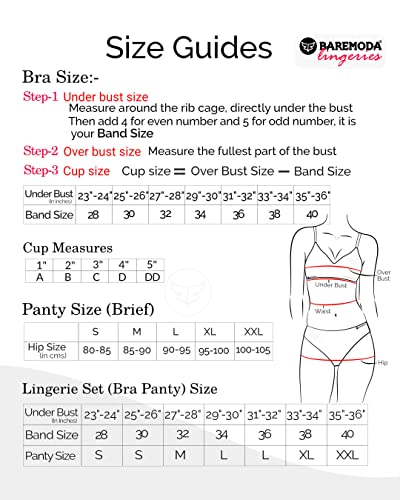 Image of Women's Lace & Polyamide Bridal Honeymoon Bra Panty Set