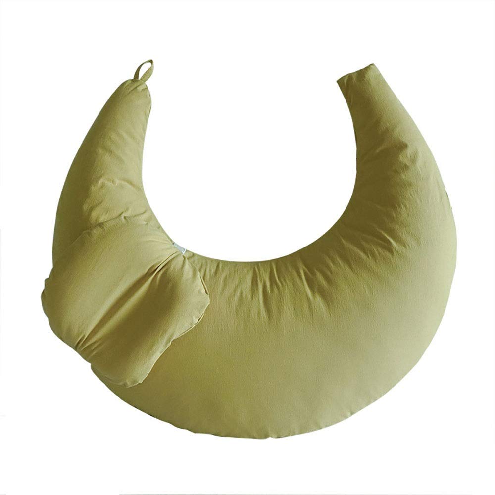 Multifuncional de Lavado de enfermería cojín de Lactancia Almohada Almohadilla de amamantamiento de la Cintura Enfermería Artefacto Hold bebé lactante Almohada (Color : Lotus Root Powder)