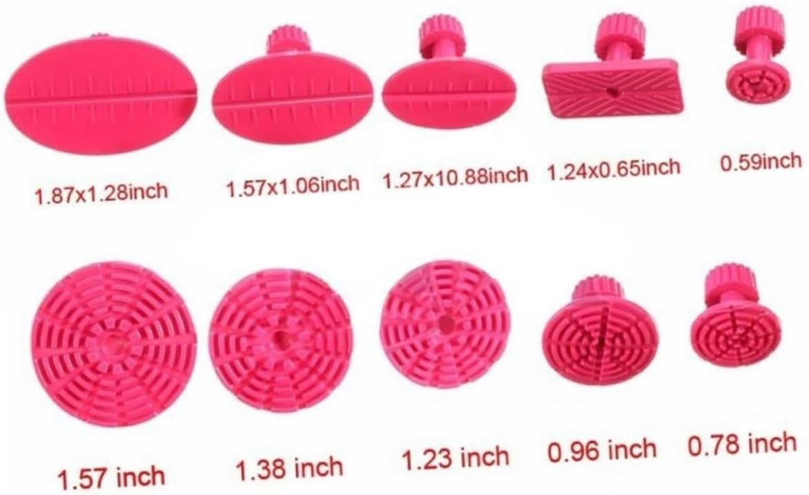 Gatuida 120pcs Tool Kit Auto Repair Glue Gasket Dent Puller Automotive Dent Removal Tools Set