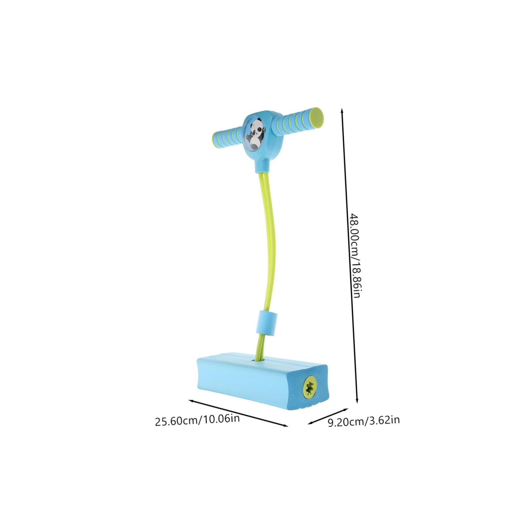 Mikikit Elastic Bouncing Ball for Kids Jumping Toys Balance Training Toy Jumping Ball